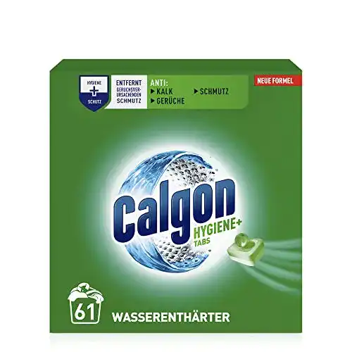 Anti-Kalk-Tabs für Waschmaschinen von Calgon Hygiene+