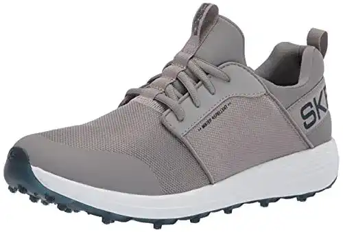 Herren Golfschuh Skechers Max Golfschuh in Anthrazit/Blau