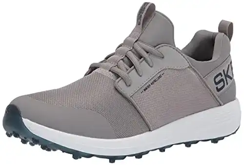 Herren Golfschuh Skechers Max Golfschuh in Anthrazit/Blau