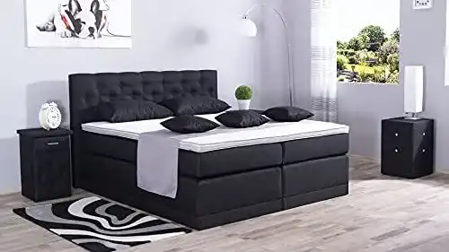 Boxspringbett 160×200 AUKONA Helena Individuelle Anpassungsmöglichkeiten