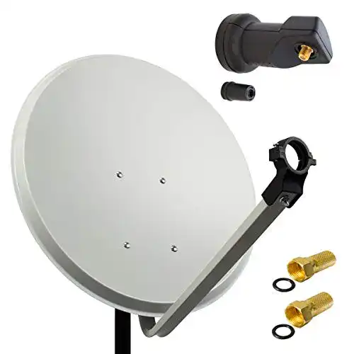 Satellitenschüssel 60 cm von PremiumX für TV Empfang