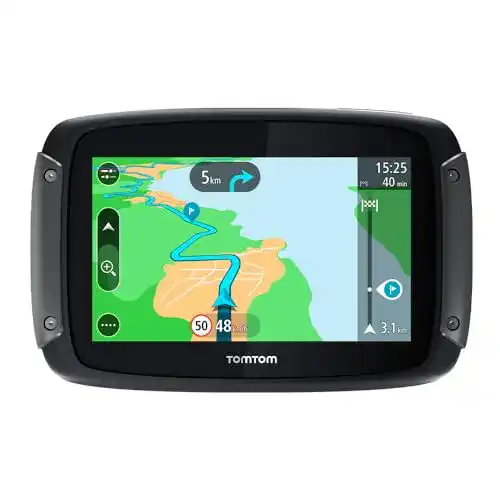 Motorrad-Navigation TomTom Rider 50 mit 4,3 Zoll Display und Westeuropa-Karten