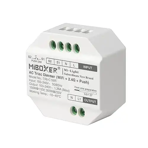 WLAN Dimmer Lighteu, Milight Miboxer Smart AC Triac Dimmer