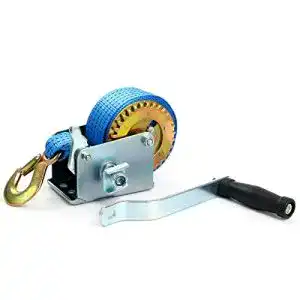 Handseilwinde FreeTec mit Polyester Seilzug und hoher Zugkraft