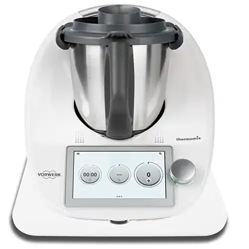 Gleitbrett für Thermomix AREA17 aus Acryl in Weiß Glänzend