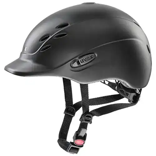 Uvex Reithelm Onyxx Mat für Kinder – leichter Helm mit individueller Anpassung