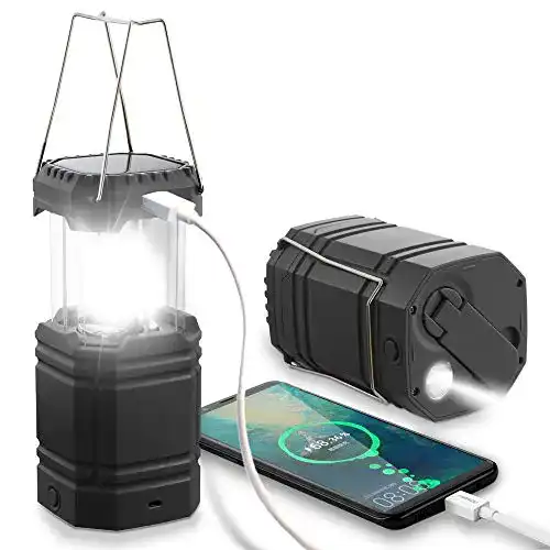 Campinglampe Rocam LED Solar – Wasserdichte Laterne für Outdoor-Aktivitäten