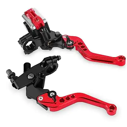 Brems- und Kupplungshebel Yhg Universal für Motorräder mit 7/8 Zoll Lenker