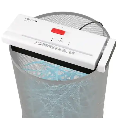 Olympia PS 16 Aufsatzaktenvernichter für Papierkörbe 28-34 cm