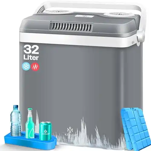 Elektrische Kühlbox Kesser 32 Liter mit Kühl- und Wärmfunktion
