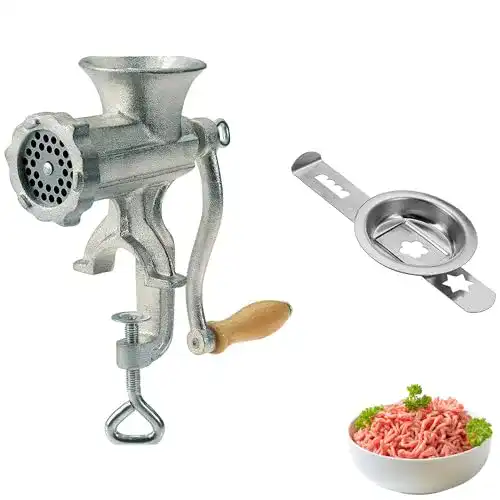 Westmark Fleischwolf-Set manuell, 2-teilig mit Spritzgebäckvorsatz