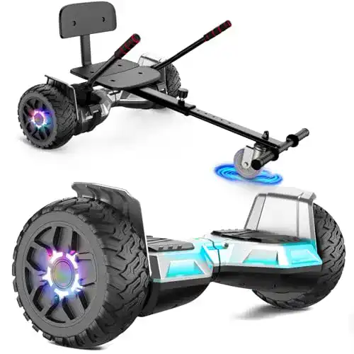 Sisigad Hoverboard mit Sitz für Gelände, All-Terrain Hoverboard