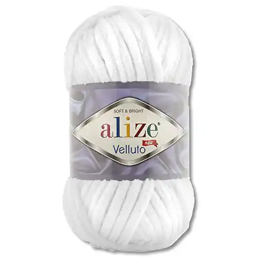 Alize Velluto Wolle 100 g in 31 Farben verfügbar