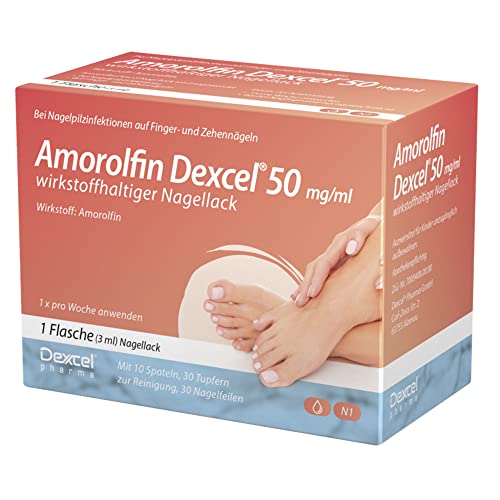 Amorolfin Nagelkur Dexcel 50 mg/ml Lösung gegen Nagelpilz