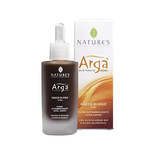 Tanning Drops Bios Line Nature’s Argà Sonnenöl Flüssigkeit