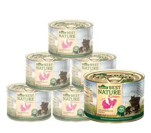 Dehner Best Nature Kitten Nassfutter für Katzen
