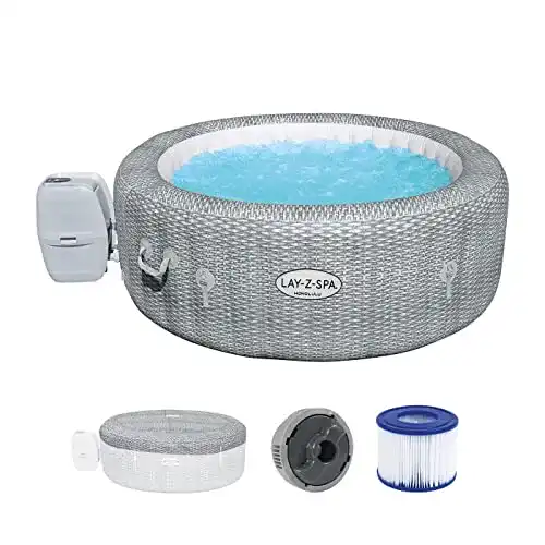 Whirlpool Bestway Lay-Z-Spa Honolulu AirJet 196 x 71 cm rund