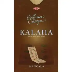 Kalaha Tactic 14005 – Traditionelles Holzspiel für zwei Spieler