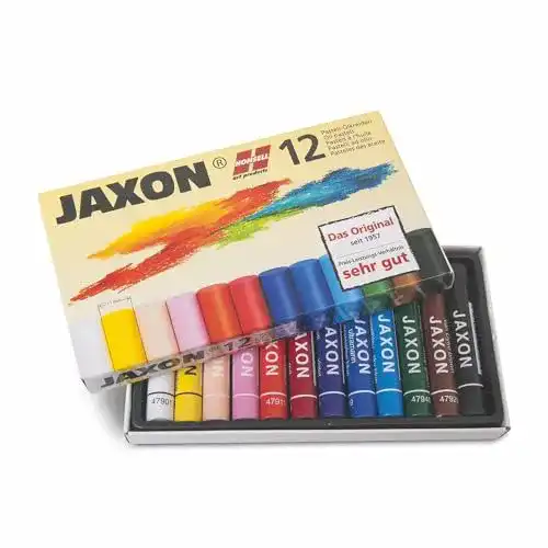 Honsell Jaxon Ölpastellkreide 12er Set im Kartonetui
