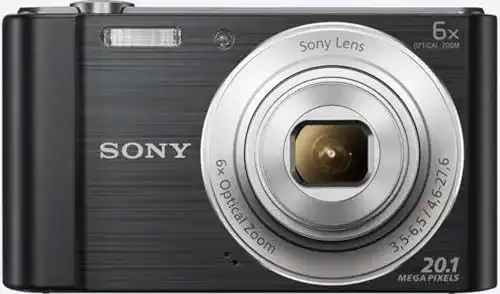 Digitalkamera Sony DSC-W810 mit 20,1 Megapixeln und 6fach Zoom