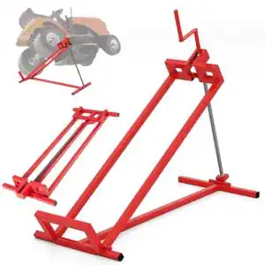 Rasentraktorheber Costway Hebevorrichtung bis 400 kg, faltbar und höhenverstellbar