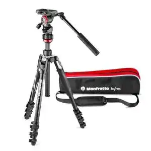 Manfrotto Befree Live Reise-Videostativ für DSLR und Videokameras