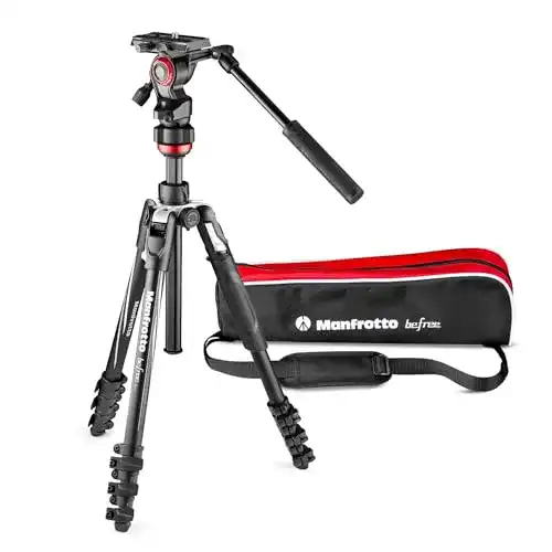 Manfrotto Befree Live Reise-Videostativ für DSLR und Videokameras