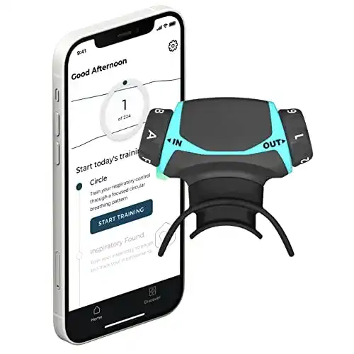 Atemtrainer Airofit Active mit Virtueller Breathing Guide App