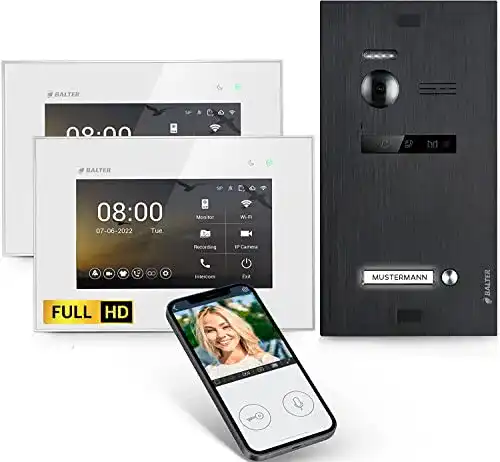 Balter EVO-HD Video Türsprechanlage für Einfamilienhäuser