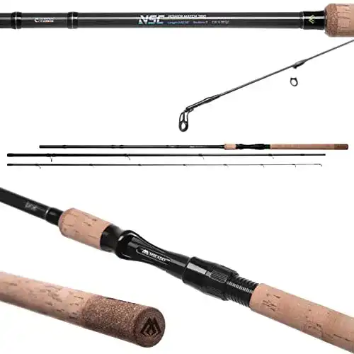 Matchrute Mikado NSC Power Match aus hochmodularen Carbon 3,60m