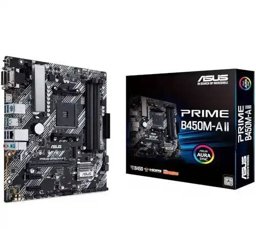 B450 Mainboard ASUS Prime B450M-A II Sockel AM4