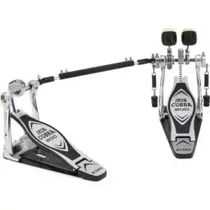 Tama HP200PTW Iron Cobra 200 Doppelpedal – Fußmaschine für Schlagzeug