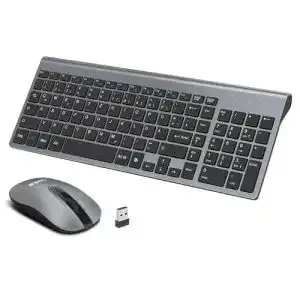 Ergonomische kabellose Tastatur und Maus LeadsaiL Set