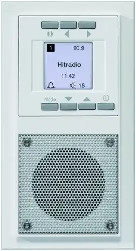 Unterputz-Radio Honeywell Home Peha im Aura-Design, weiß