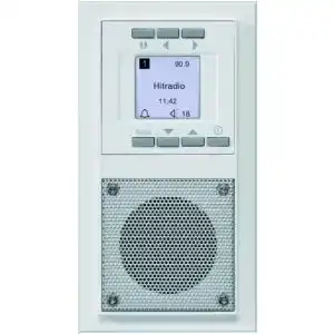 Unterputz-Radio Honeywell Home Peha im Aura-Design, weiß