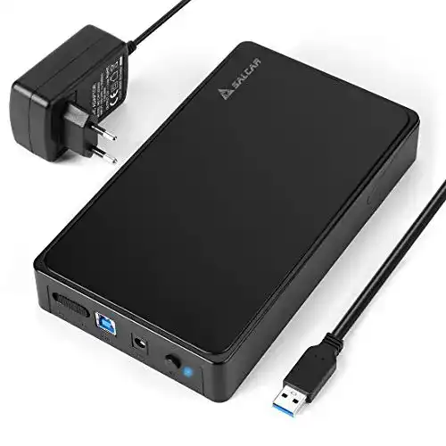 Festplattengehäuse SALCAR USB 3.0 für 3,5 Zoll SATA-Festplatten