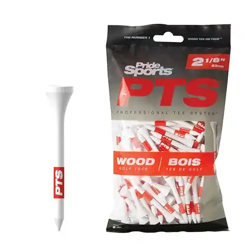 Pride Golf Tee PTS Unisex, 120 Stück in Tasche