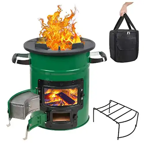 Raketenofen Sanheshun für Outdoor und Dutch Oven im Vergleich