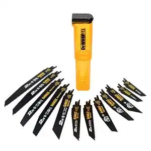 Dewalt 12-teiliges Set Bi-Metall Sägeblätter für Säbelsäge