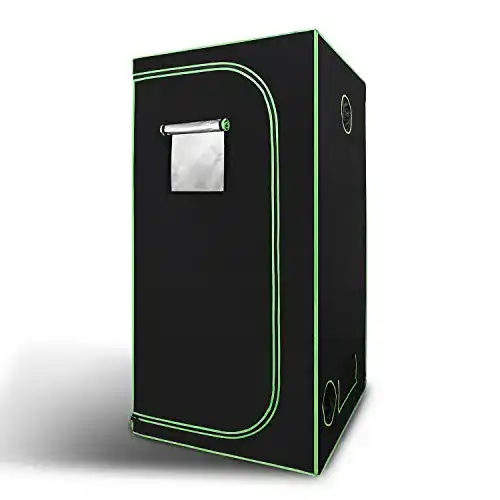 Jiubiaz Growzelt 100x100x200cm Growbox für professionelle Anbauprojekte
