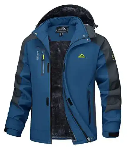 Skijacke für Herren von MAGCOMSEN – Warme und gefütterte Winterjacke