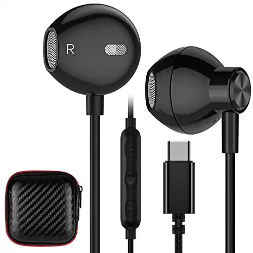 USB-C Headset für iPhone 15 und Samsung Galaxy S24