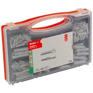 Fischer RED-BOX UX / SX Plus mit 160 Universal Dübel