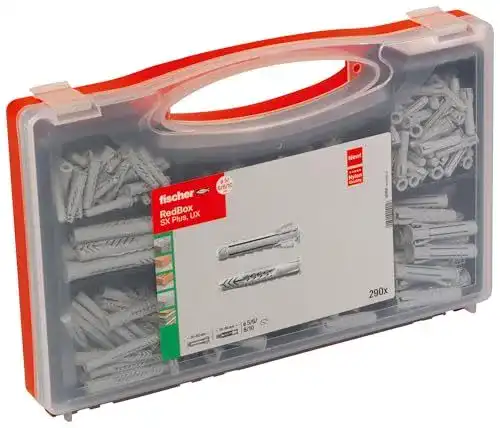 Fischer RED-BOX UX / SX Plus mit 160 Universal Dübel
