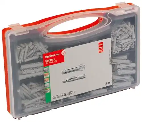 Fischer RED-BOX UX / SX Plus mit 160 Universal Dübel