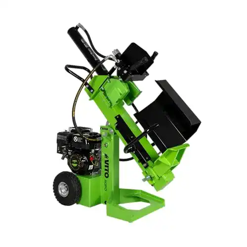 Holzspalter Vito Garden Benzin 12t mit drei Arbeitspositionen