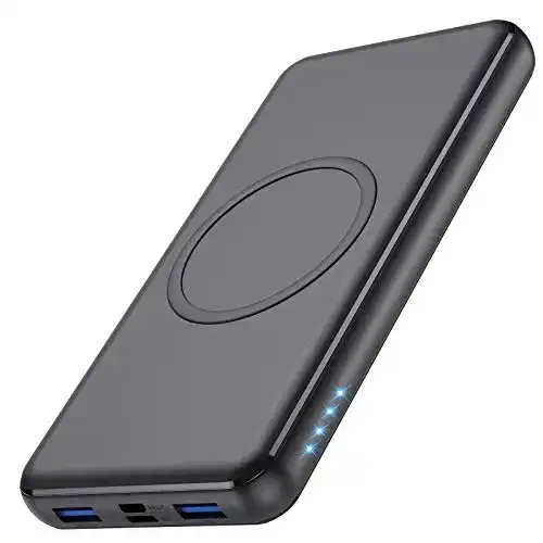 Powerbank iPosible 10W Wireless 26800mAh mit USB-C und Qi-Technologie