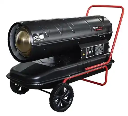 Heizkanone DeTec DT-50D – Ölheizgebläse mit 50 kW Leistung