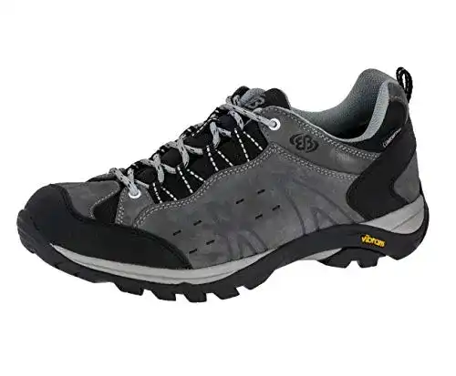 Brütting Mount Bona Low Trekkingschuhe für Unisex, Grau, Größe 38 EU
