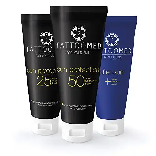 Tattoo Sonnencreme Tattoomed Bundle – Sonnenschutz für tätowierte Haut